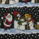 #1A NEW Christmas Santa Snow Man Holiday GIFT BLACK WHITE GREEN RED Necktie Tie