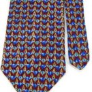 #1A STUDIO FUMAGALLI'S MAROON BLUE DIAMOND Luxury NECK TIE NECKTIE