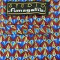 #1A STUDIO FUMAGALLI'S MAROON BLUE DIAMOND Luxury NECK TIE NECKTIE
