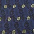 #1A JOSEPH ABBOUD CIRCLES BLUE GREEN SILK Mens Neck Tie