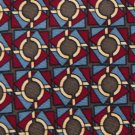 CLASS CLUB BOYS CIRCLES OLIVE MAROON BLUE MEN NECK TIE Men Designer Tie EUC
