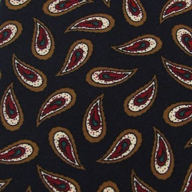 NWT CHAPS RALPH LAUREN Necktie PAISLEY Neck Tie Men Designer Tie EUC