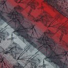 #1A New x'ANDRINI JACQAURD RED GREY BLACK SILK MEN NECK TIE Cravat Krawatte