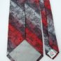 #1A New x'ANDRINI JACQAURD RED GREY BLACK SILK MEN NECK TIE Cravat Krawatte
