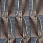HAGGAR BROWN GREEN BLUE WHITE SILK NECK TIE EUCMen Designer Tie EUC