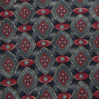 ARNOLD PALMER GOLF PLAID GREEN RED BLUE Neck Tie Men Designer Tie EUC