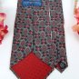 ARNOLD PALMER GOLF PLAID GREEN RED BLUE Neck Tie Men Designer Tie EUC