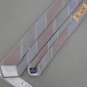 VTG ACT 5 LIGHT PINK Gray STRIPE Slim TEXTURE 60s 70s Mens Neck Tie #V-1 EVC