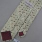 Vtg Claude Du Pre Skinny Geometric Texture 70s 60s Brn Teal Green Neck Tie VE1