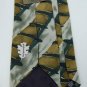 THE NATURE CONSERVANCY SURGEONFISH GREEN Men Designer Tie EUC