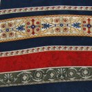 #1A ROUNDTREE & YORKE DarkBlue RED GRAY STRIPE MEN NECK TIE