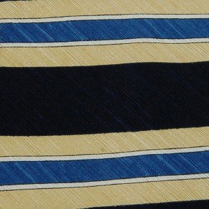 #1A New GEOFFREY BEENE BLACK YELLOW BLUE STRIPE NECK TIE