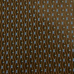 #1A PERRY ELLIS PORTFOLIO WOVEN BROWN BLUE Men Neck Tie