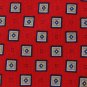 #1A New  CXS-21 SQUARES RED BLUE SILK BOYS NECK TIE