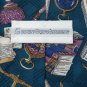 COURREGESHOMME PEN LAW JUSTICE TEAL SILK MEN NECK TIE Men Designer Tie EUC
