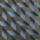 New ARROW OLIVE GREEN BLUE ZIG ZAG WOVEN MEN NECK TIE Men Designer Tie EUC
