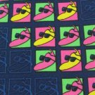 #1A New ANCHOR COOL CHILE SQUARE STRIPE NAVY GREEN PINK  MEN Neck Tie NECKTIE