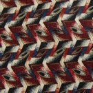 #1A New 7th AVE BEIGE BLACK MAROON ZIG ZAG MEN NECK TIE