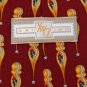 #1A XYZ INC. MAROON YELLOW BLUE SILK MEN NECK TIE ?? ?USA Seller?? Men&acirc;��s