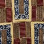 FERRELL REED KHAKI GOLD COPPER CHECKER SILK NECK TIE Men Designer Tie EUC
