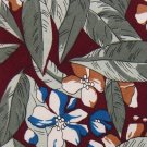 TED LAPIDUS FLORAL MAROON BLUE GREEN SILK Men Designer Tie EUC