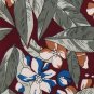 TED LAPIDUS FLORAL MAROON BLUE GREEN SILK Men Designer Tie EUC