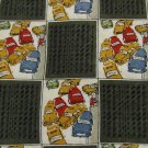 STRUCTURE USA WRECK DOMINO EFFECT OLIVE YELLOW Neck Tie Men Designer Tie EUC