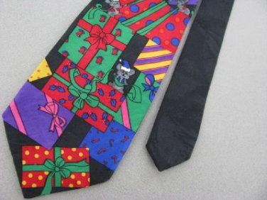 New Addiction Christmas Santa Holiday Tree Teddy Bear Gifts Mens Neck Tie Lot#B