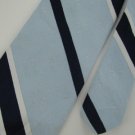 VTG Wemlon Wembley Texture Stripe Navy Sky Floral 60s Men Neck Tie Necktie #VE
