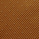 #1A PERRY ELLIS PORTFOLIO STRIPE YELLOW BROWN MEN NECK TIE