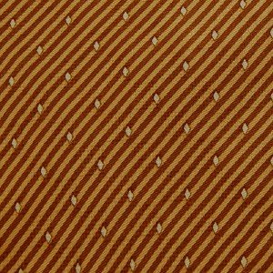 #1A PERRY ELLIS PORTFOLIO STRIPE YELLOW BROWN MEN NECK TIE