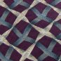 #1A ZYLOS ITALY CRISS-CROSS PURPLE BLUE BEIGE TIE NECKTIE