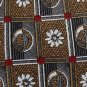 #1A NEW BROTHERS HAND MADE CHECKERED OLIVE SILK TIE NECKTIE !