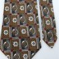 #1A NEW BROTHERS HAND MADE CHECKERED OLIVE SILK TIE NECKTIE !
