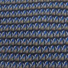 TESORO ROSSO GRAY BLUE BLACK GEOMETRIC Men Designer Tie EUC