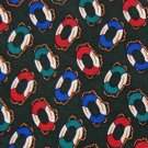 GAP LIFESAVERS GREEN RED BLUE SILK MEN NECK TIE Men Designer Tie EUC