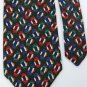 GAP LIFESAVERS GREEN RED BLUE SILK MEN NECK TIE Men Designer Tie EUC