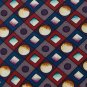 #1A TABASCO HOT SAUCE STRIPES MAROON NAVY SILK MEN NECK TIE