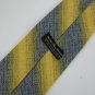 Vintage Wemlon Wembley Texture Stripe 60s Yellow Blue Men Neck Tie Necktie  #EV