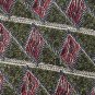 PETER THOMAS ForestGreen PINK DIAMOND SILK TIE NECK TIE Men Designer Tie EUC