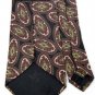 HART SCHAFFNER MARX BRIAR BLACK MAROON MEN NECK TIE Men Designer Tie EUC