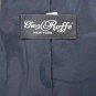CHEZ ROFFE BLACK OLIVE TAN ABSTRACT SILK TIE NECK TIE Men Designer Tie EUC