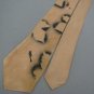 Vtg Rare Selected 40s 50s Handpainted Art Deco Swing Rockabilly Neck Tie #VE
