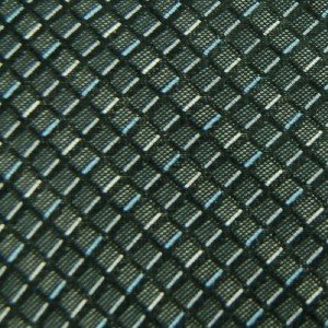 #1A PERRY ELLIS PORTFOLIO WOVEN BLACK BLUE MEN NECK TIE