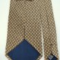 #1A ROUNDTREE & YORKE STRIPE YELLOW BLACK GREY MEN NECK TIE