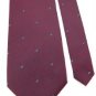 #1A JATALA PURPLE BLACK WHITE WOVEN MEN NECK TIE