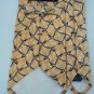 #1A New ROUNDTREE & YORKE YELLOW BLUE SILK MEN NECK TIE