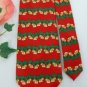 #1A New KEITH DANIELS CHRISTMAS BELLS RED GREEN TIE NECKTIE