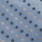 #1A New CALVIN KLEIN JACQUARD CIRCLES BLUE Men Neck Tie