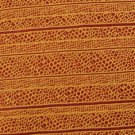 #1A PIERRE CARDIN YELLOW MAROON STRIPE WOVEN MEN NECK TIE